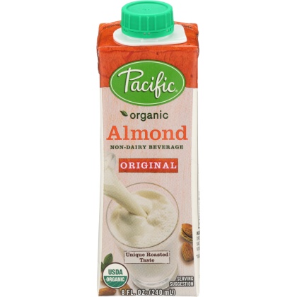 PACIFIC FOODS: Organic Almond Original Non-Dairy Beverage, 8 oz