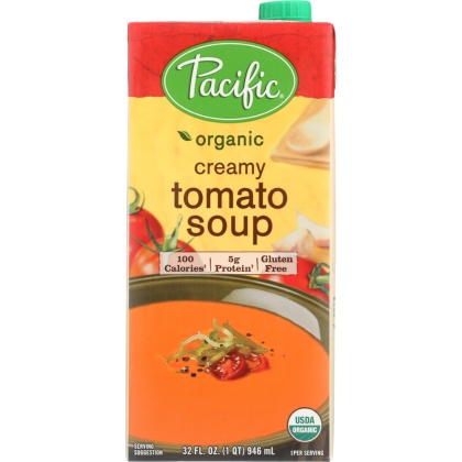 PACIFIC FOODS: Organic Creamy Tomato Soup, 32 oz