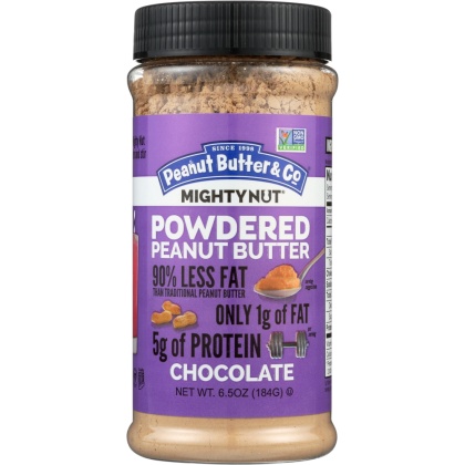 PEANUT BUTTER & CO: Chocolate Powdered Peanut Butter, 6.5 oz