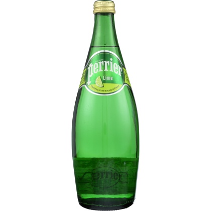 PERRIER: Water Sparkle Lime, 25 fo