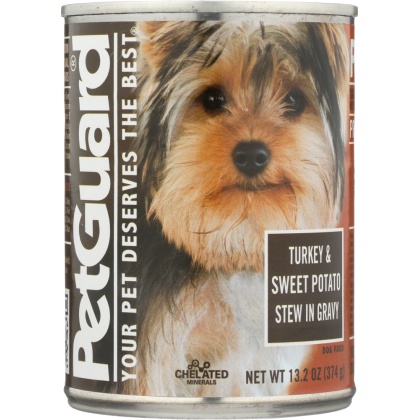 PETGUARD: Dog Can Turkey & Sweet Potato Gravy, 13.2 oz