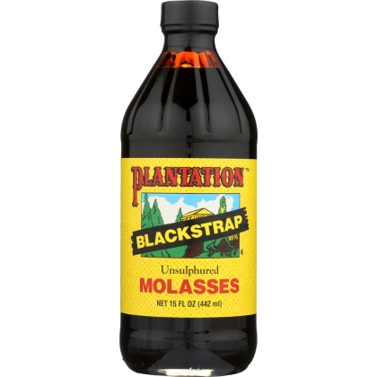 PLANTATION: Unsulphured Blackstrap Molasses, 15 oz