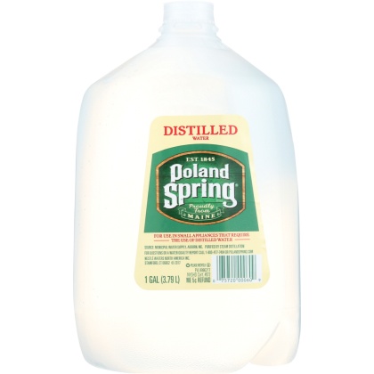 POLAND SPRINGS: Water Distilled, 1 ga