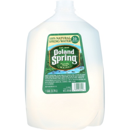 POLAND SPRINGS: Water Spring, 1 ga