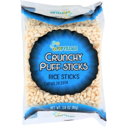 POPVILLAGE: Puff Sticks Rice, 2.8 oz