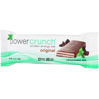 POWER CRUNCH: Bar Protein Chocolate Mint, 40 gm