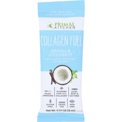 PRIMAL KITCHEN: COLLAGEN FUEL VNLA PKT (0.540 OZ)