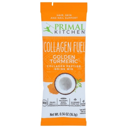 PRIMAL KITCHEN: Collagen Fuel Golden Turmeric Stick, 0.56 oz