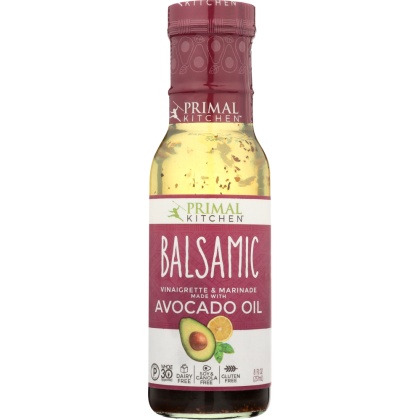 PRIMAL KITCHEN: Dressing Balsamic Vinaigrette Avocado Oil, 8 oz