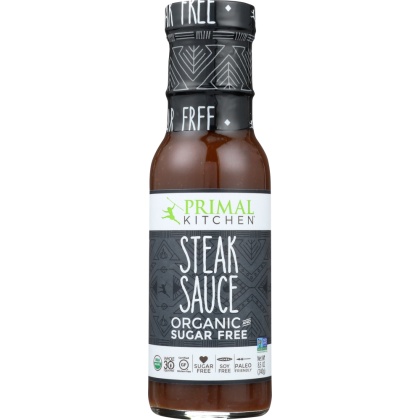 PRIMAL KITCHEN: Organic Sugar Free Steak Sauce, 8.5 oz