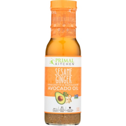 PRIMAL KITCHEN: Sesame Ginger Vinaigrette Dressing, 8 oz