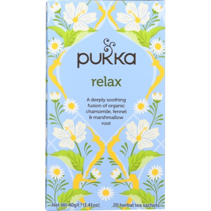 PUKKA HERBS: Relax Herbal Tea, 20 bg