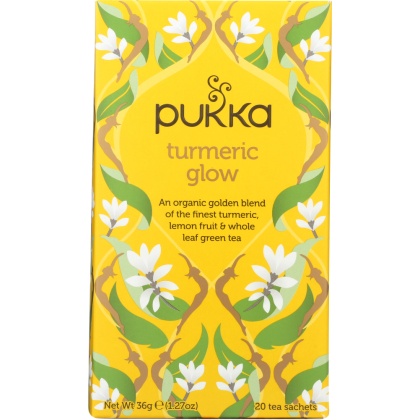 PUKKA HERBS: Turmeric Glow Herbal Tea, 20 bg