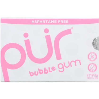 PURE MINTS GUM: Bubblegum Pur Gum, 12.6 gm