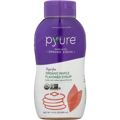 PYURE: Syrup Maple Sugar Free Stevia Organic, 14 fo