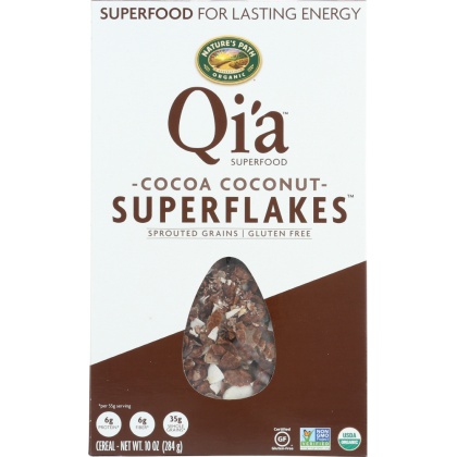 QIA: Cereal Coconut Superflakes Organic, 10 oz