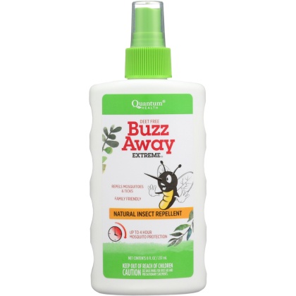 QUANTUM: Health Buzz Away Extreme Natural Insect Repellent, 8 oz