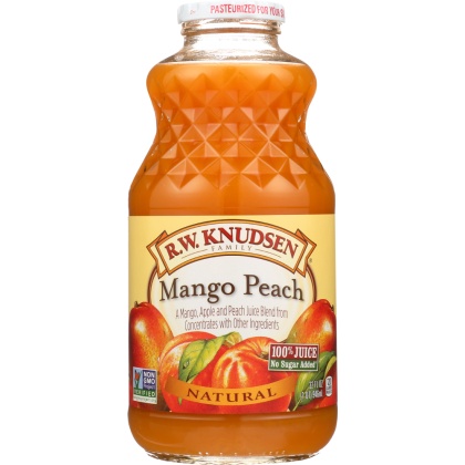 R.W. KNUDSEN FAMILY: Mango Peach Juice Blend, 32 oz