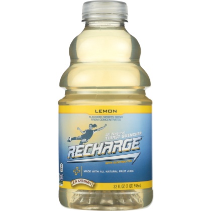 R.W. KNUDSEN: Recharge Lemon Juice, 32 fo