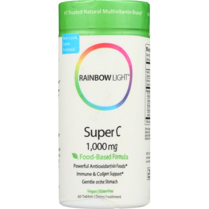 RAINBOW LIGHT: Super C 1000 mg, 60 tb