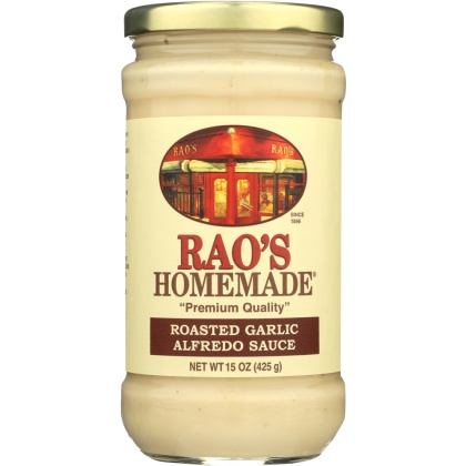 RAOS: Roasted Garlic Alfredo Sauce, 15 oz