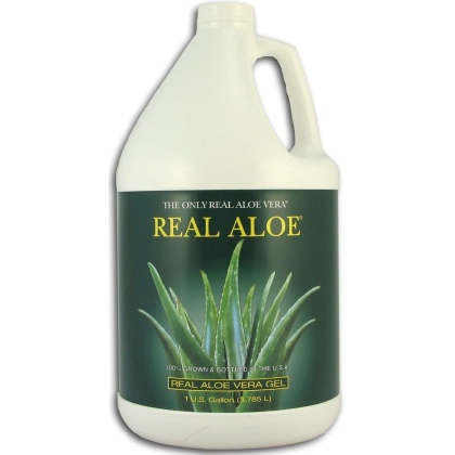 REAL ALOE: Aloe Vera Gel, 1 ga