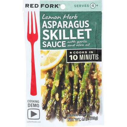 RED FORK: Lemon Herb Asparagus Skillet Sauce, 4 oz