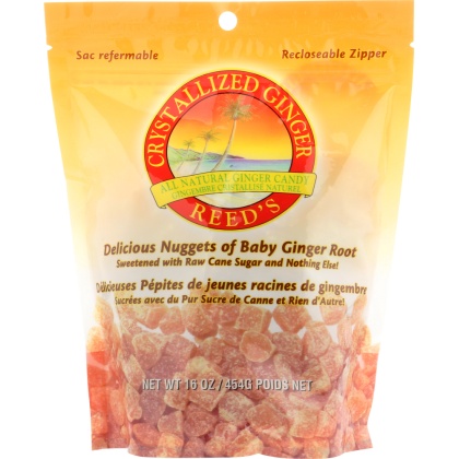 REED\'S: Crystallized Ginger Chews, 16 oz