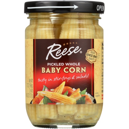 REESE: Pickled Whole Baby Corn, 7 Oz