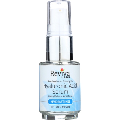 REVIVA LABS: Professional Strength Hyaluronic Acid Serum, 1 oz