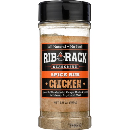 RIB BACK: Chicken Spice Rub Seasoning, 5.5 Oz