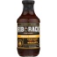 RIB RACK: Sweet Honey BBQ Sauce, 19 oz