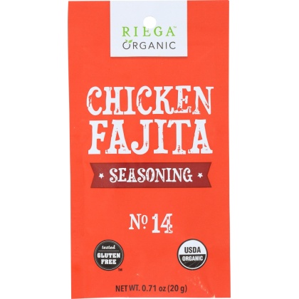 RIEGA: Chicken Fajita Seasoning Mix, 0.71 oz