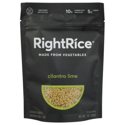 RIGHTRICE: Cilantro Lime Rice, 7 oz