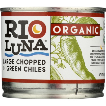 RIO LUNA: Large Chopped Green Chiles, 7 oz