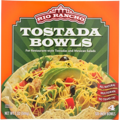 RIO RANCHO: Tostada Bowls 4 count, 5 oz