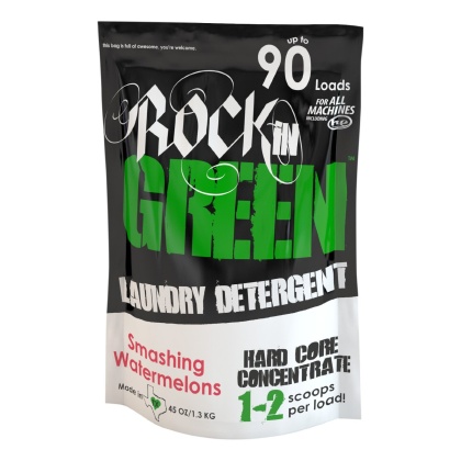 ROCKIN GREEN: Hard Rock Laundry Detergent Smashing Watermelon, 45 oz