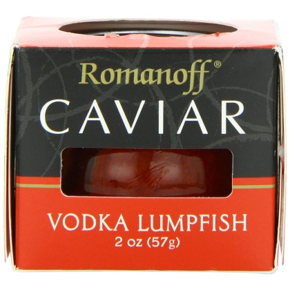 ROMANOFF: Red Vodka Lumpfish Caviar, 2 oz