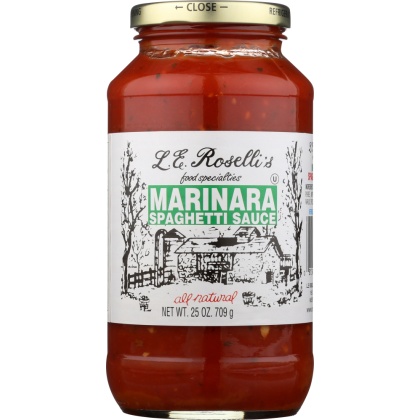 ROSELLIS: Marinara Spaghetti Sauce, 25 oz