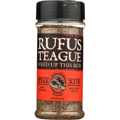 RUFUS TEAGUE: Steak Rub, 6.2 oz