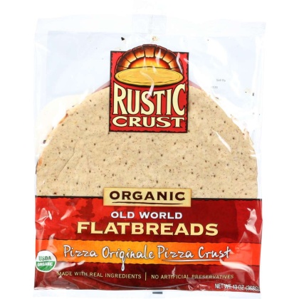 RUSTIC CRUST: Organic Pizza Crust Originale 12in, 13 oz