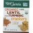 RW GARCIA: Organic Lentil with Turmeric Crackers, 5.5 oz