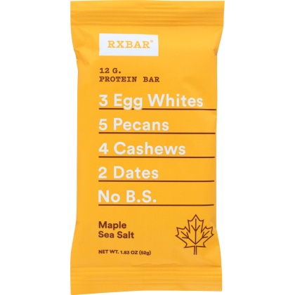 RXBAR: Bar Protein Maple Sea Salt, 1.8 oz