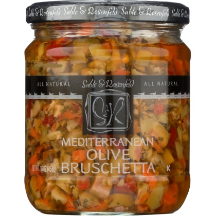 SABLE & ROSENFELD: Mediterranean Olive Bruschetta, 16 oz