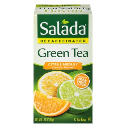 SALADA: Tea Green Citrus Medley Decaffeinated, 20 bg