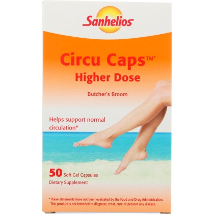 SANHELIOS: Circu Caps Higher Dose, 50 Softgels