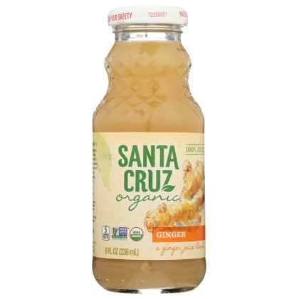 SANTA CRUZ: Juice Ginger Organic, 8 fo