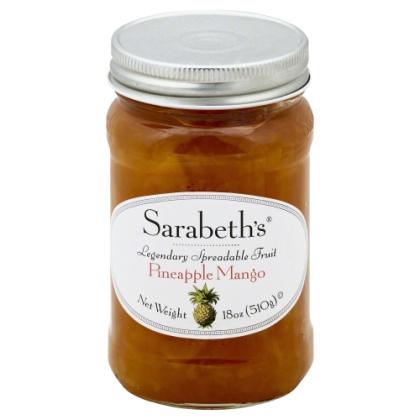 SARABETHS: Fruit Spread Pineapple Mango, 18 oz