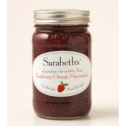 SARABETHS: Marmalade Raspberry Orange, 18 oz