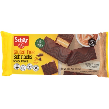 SCHAR: Cakes Sch’nacks Gluten Free, 12.3 oz